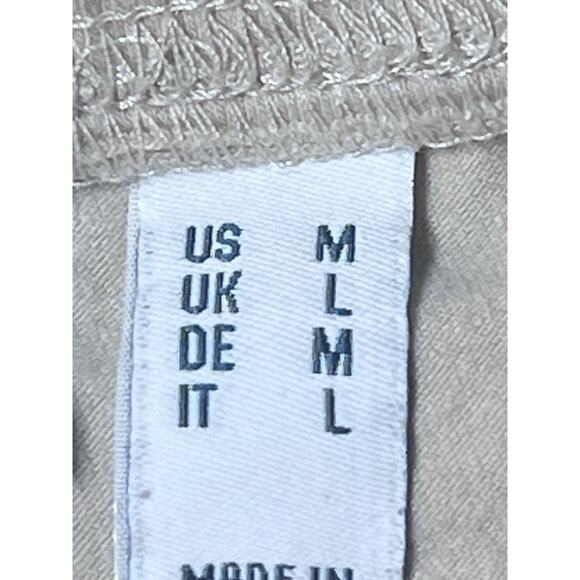 D & Co Active Capri Workout Pants Women’s M Tan - Picture 3 of 7